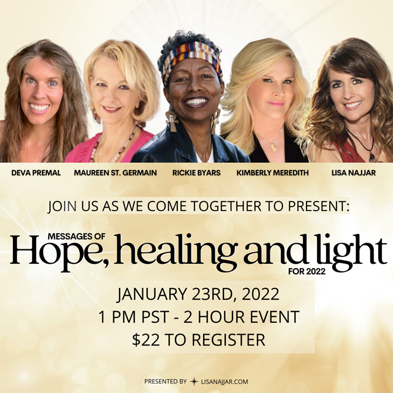 Hope healing and light
