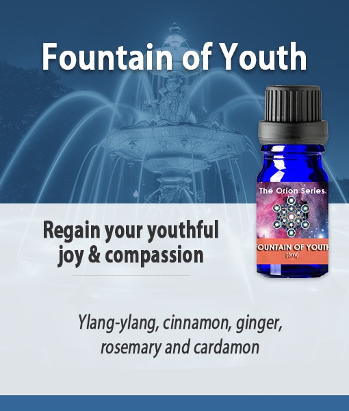 orion series essential oil blends fountain of youth